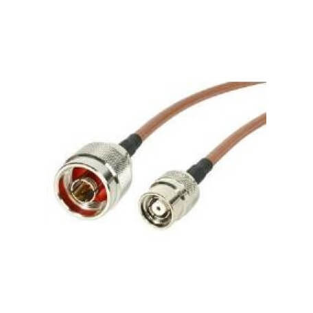 Intermec 4m, RP-TNC/N câble coaxial Marron