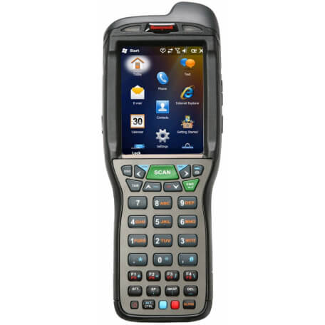 Honeywell Dolphin 99EX ordinateur portable de poche 8,89 cm (3.5") 480 x 640 pixels Écran tactile 505 g Noir, Gris