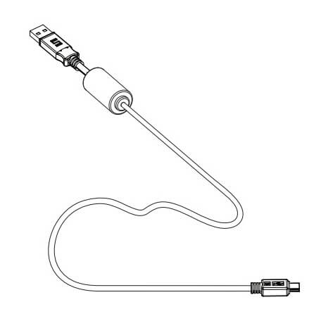 Zebra P1027715 câble USB 2.0 Mini-USB A USB A