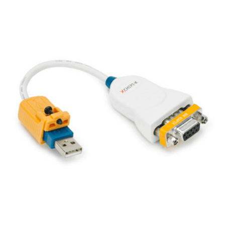 Zebra P1063406-049 câble Série Jaune, Bleu, Blanc Type-A USB DB9