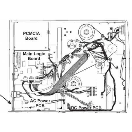 Zebra Power Entry Module w/Fuse and Ground Wire