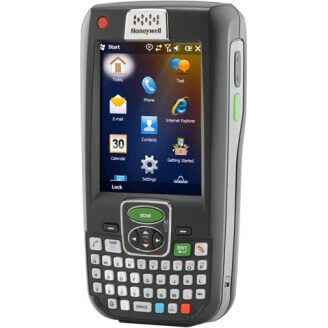 Honeywell Dolphin 9700hc ordinateur portable de poche 9,4 cm (3.7") 640 x 480 pixels Écran tactile 486 g Gris