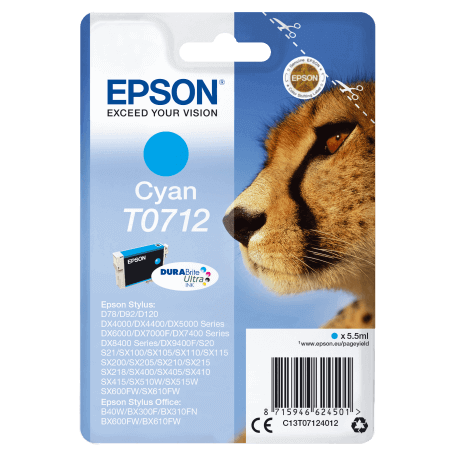 Epson Cheetah Cartouche "Guépard" - Encre DURABrite Ultra C