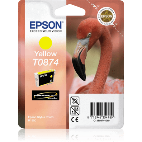 Epson Flamingo Cartouche "Flamant Rose" - Encre UltraChrome Hi-Gloss2 J