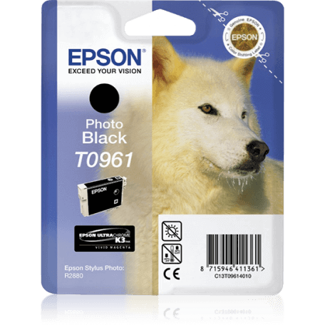 Epson Husky Cartouche "Loup" - Encre UltraChrome K3 VM Noir