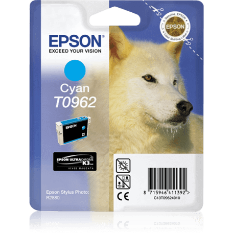 Epson Husky Cartouche "Loup" - Encre UltraChrome K3 VM Cyan