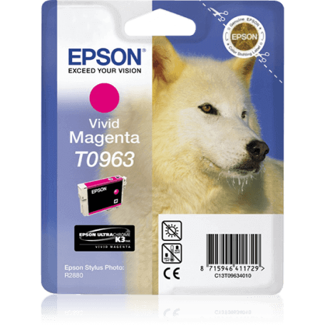 Epson Husky Cartouche "Loup" - Encre UltraChrome K3 VM Magenta