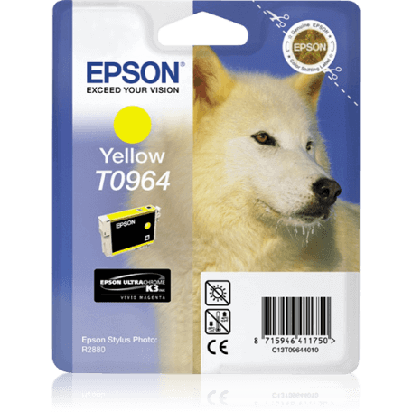 Epson Husky Cartouche "Loup" - Encre UltraChrome K3 VM Jaune