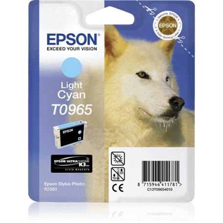 Epson Husky Cartouche "Loup" - Encre UltraChrome K3 VM Cyan clair