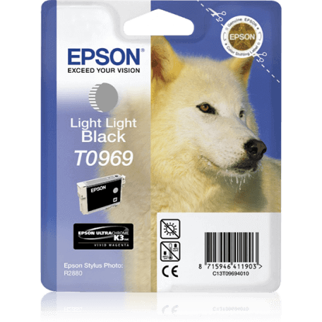 Epson Husky Cartouche "Loup" - Encre UltraChrome K3 VM Gris clair