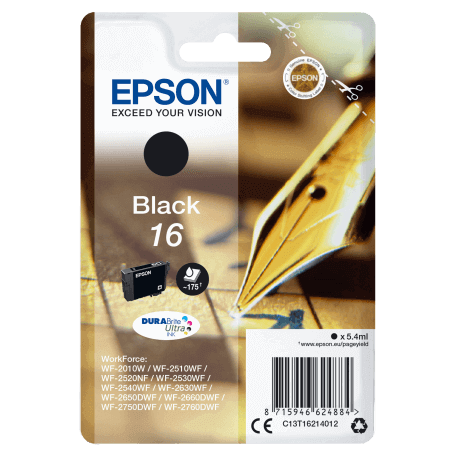 Epson Pen and crossword Cartouche "Stylo à plume" 16 - Encre DURABrite Ultra N