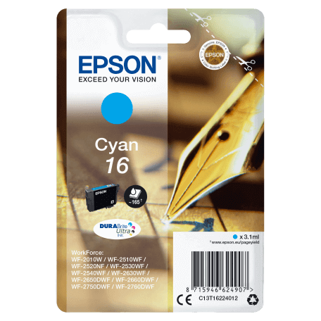 Epson Pen and crossword Cartouche "Stylo à plume" 16 - Encre DURABrite Ultra C