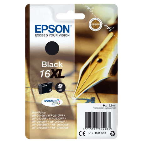 Epson Pen and crossword Cartouche "Stylo à plume" 16XL - Encre DURABrite Ultra N