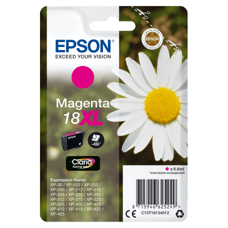 Epson Daisy Cartouche "Pâquerette" 18XL - Encre Claria Home M