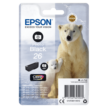 Epson Polar bear Cartouche "Ours Polaire" - Encre Claria Premium N Photo