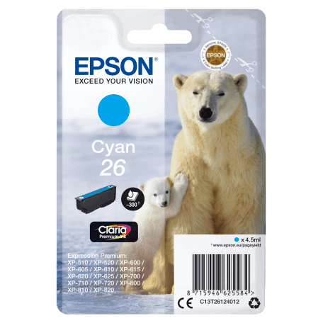 Epson Polar bear Cartouche "Ours Polaire" - Encre Claria Premium C