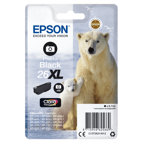 Epson Polar bear Cartouche "Ours Polaire" - Encre Claria Premium N Photo (XL)