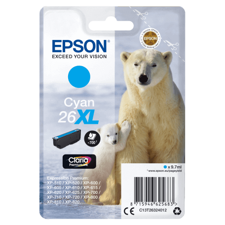 Epson Polar bear Cartouche "Ours Polaire" - Encre Claria Premium C (XL)