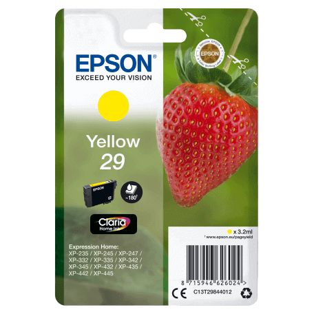 Epson Strawberry Cartouche "Fraise" 29 - Encre Claria Home J