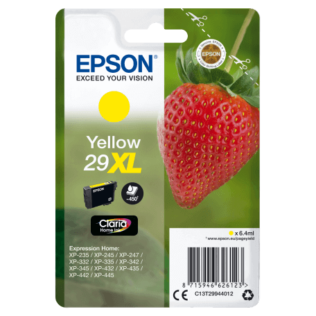 Epson Strawberry Cartouche "Fraise" 29XL - Encre Claria Home J