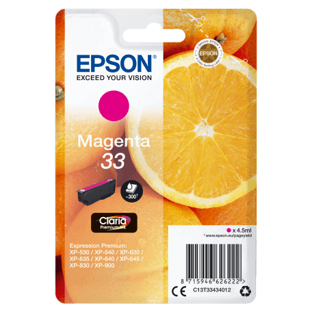 Epson Oranges Cartouche " " - Encre Claria Premium M