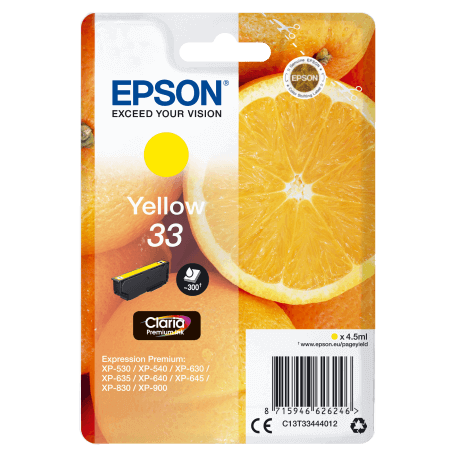 Epson Oranges Cartouche " " - Encre Claria Premium J