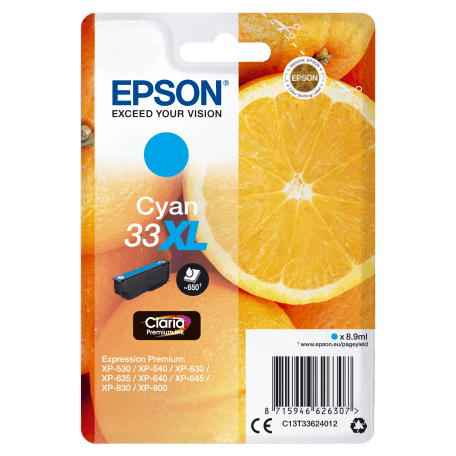 Epson Oranges Cartouche " " - Encre Claria Premium C (XL)
