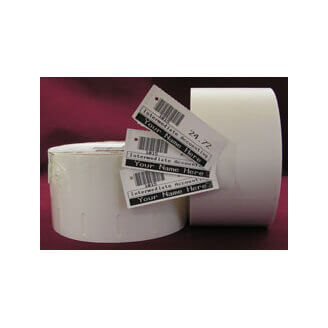 Boîte de 12 rouleaux cartonnettes 190 micron direct thermique 57mmx35mm Z-Select 2000D White Zebra 800999-009