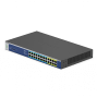 Infrastructure Ethernet Reseaux de la marque NETGEAR modèle GS524UP-100EUS