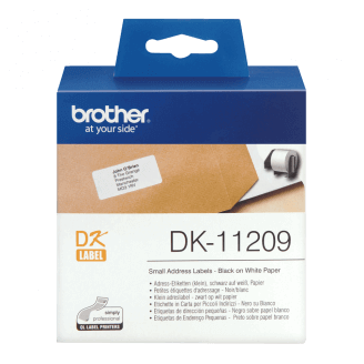 Brother Étiquettes d'adresse petite taille