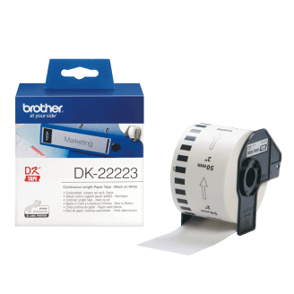 Brother DK-22223 étiquette à imprimer Blanc