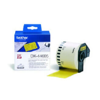 Brother DK-44605 Continuous Removable Yellow Paper Tape (62mm) Jaune