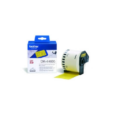 Brother DK-44605 Continuous Removable Yellow Paper Tape (62mm) Jaune