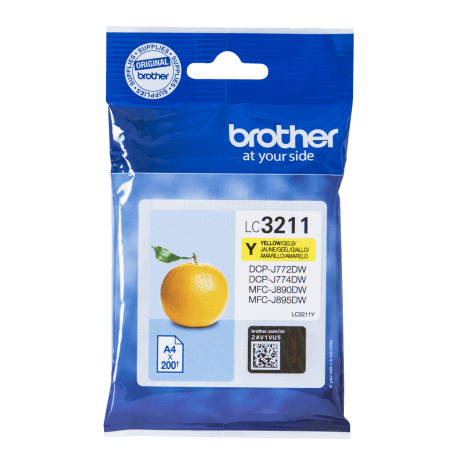 Brother LC-3211Y cartouche d'encre Original Jaune