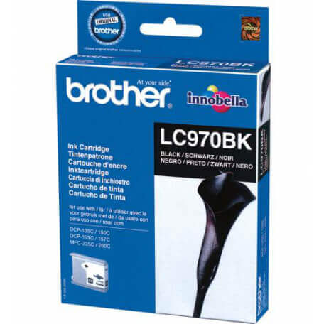 Brother LC-970BKBP cartouche d'encre Original Noir 1 pièce(s)