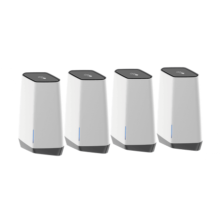 Netgear Orbi Pro routeur sans fil Tri-bande (2,4 GHz / 5 GHz / 5 GHz) Gigabit Ethernet Blanc