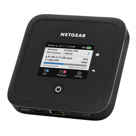 Netgear MR5200 routeur sans fil Bi-bande (2,4 GHz / 5 GHz) Gigabit Ethernet 3G 4G Noir