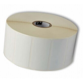 Boîte de 2 rouleaux d'étiquettes transfert thermique 51mmx25mm Polypro 3000T Gloss White Zebra 3011159