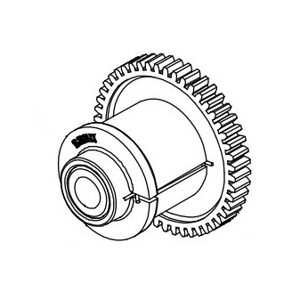 Datamax O'Neil DPR15-2802-41 pièce de rechange pour équipement d'impression Imprimante d'étiquettes