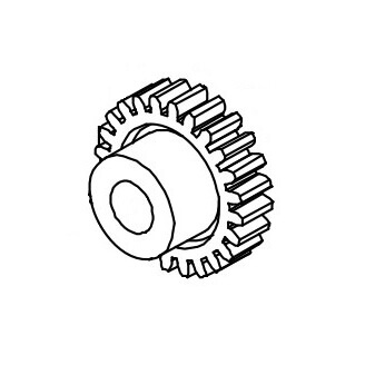 Datamax O'Neil DPR17-2860-01 pièce de rechange pour équipement d'impression Engrenage d'entraînement Imprimante d'étiquettes