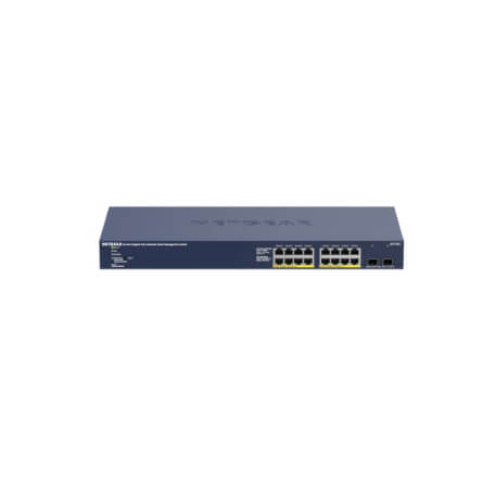 Netgear GS716TP-100EUS Géré L2/L3/L4 Gigabit Ethernet (10/100/1000) Bleu