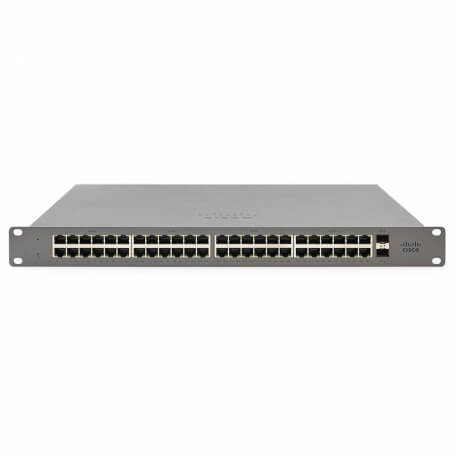 Cisco Meraki GS110 Géré Gigabit Ethernet (10/100/1000) Gris 1U Connexion Ethernet, supportant l'alimentation via ce port (PoE)