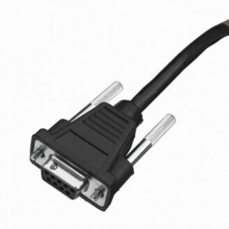 Honeywell 42204253-04E câble Série Noir 2,3 m TX 2-pin D-Sub 9-pin / Mini DIN 4-pin