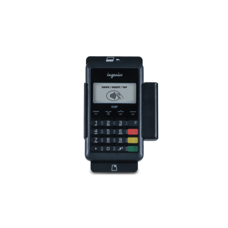 Elo Touch Solution EMV Terminal Noir Support actif