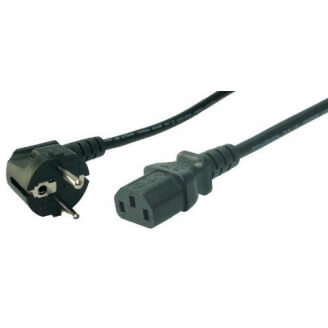 Elo Touch Solution E076657 câble électrique Noir CEE7/7 Coupleur C13