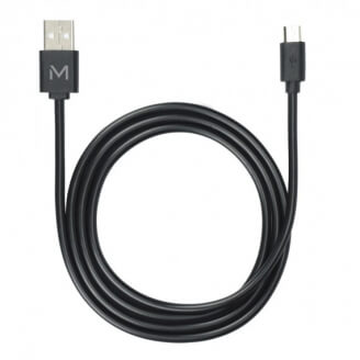 Mobilis 001277 câble USB 1 m 2.0 USB A Micro-USB B Noir