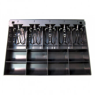 APG Cash Drawer PK-15TA-M1-BX tiroirs caisse Noir