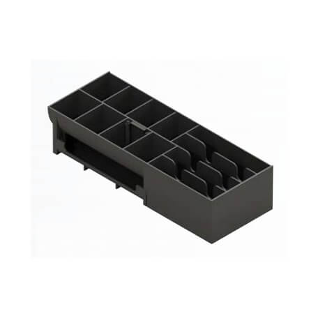 APG Cash Drawer 20266PAC tiroirs caisse Synthétique ABS Noir