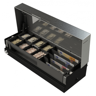 APG Cash Drawer MOD237A-BL4617 Tiroir-caisse Tiroir caisse électronique