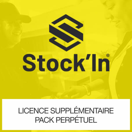 Licence supplémentaire Pack perpétuel global Stock In DROID Inventaire